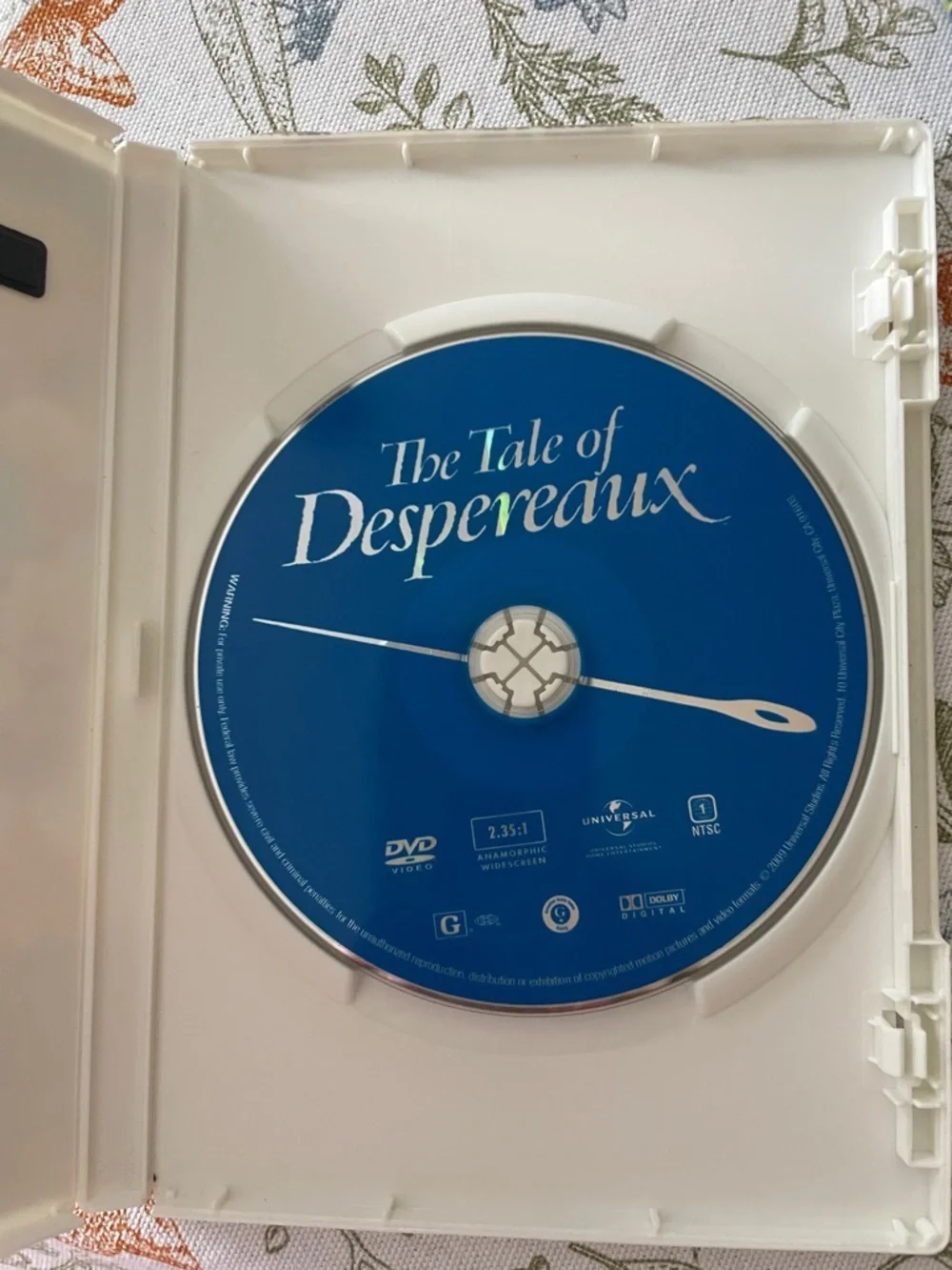 Spirit, The Tale of Despereaux, and Shark Tale DVDs Set of 3